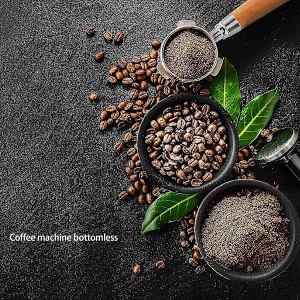 Bundløst kaffefilter til Delonghi Ec680/ec685 51mm Udskiftningsfilterkurv Co i rustfrit stål