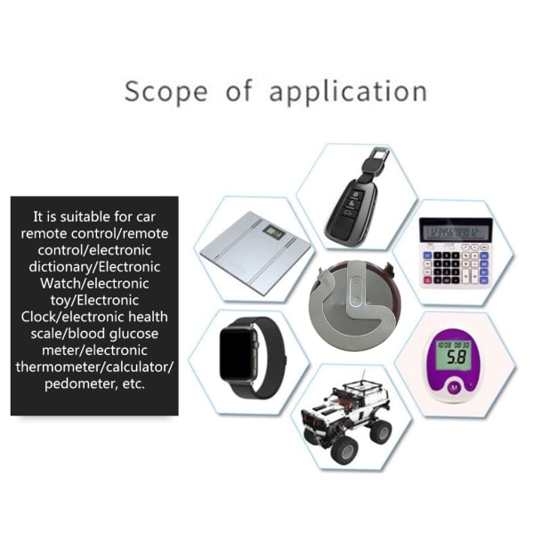 VL2020/HFN 3V Uppladdningsbart batteri Smart bilnyckelbricka batteribyte för Mini R52 R53 E38 E39 E46 E53 E60 E61