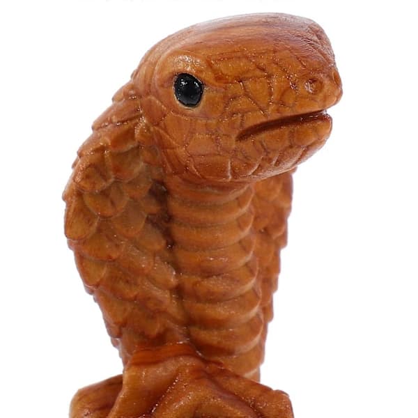 Liten Träorm Staty Handskuren Trä Orm Skulptur Ormens År Dekor Träsvarvning Orm Träorm Figurin Ljusbrun 8.00X3.20X3.00CM