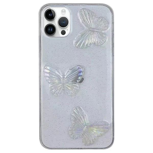 Butterfly TPU Case for iPhone 15 Pro
