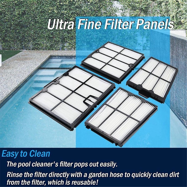 9991467-R4 Ultra Fine Filter Paneelit Dolphin Allaspuhdistajan Osien Active 20, Active 30, Explorer E30, Suodatin