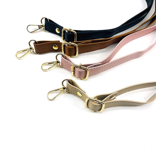 TS-Handbags Tasker Læder Skulderrem Justerbar Til Crossbody 1.8cm Bred Skuldertaske Rem Udskiftning