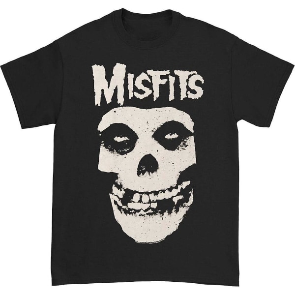 Misfits Classic Fiend Skull Almindelig T-shirt til Mænd XXXL