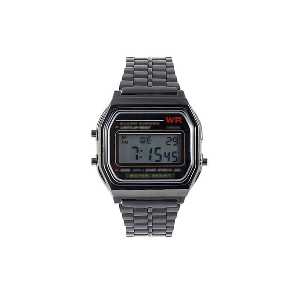 TS-Classic Quartz LED Digital Herrklocka