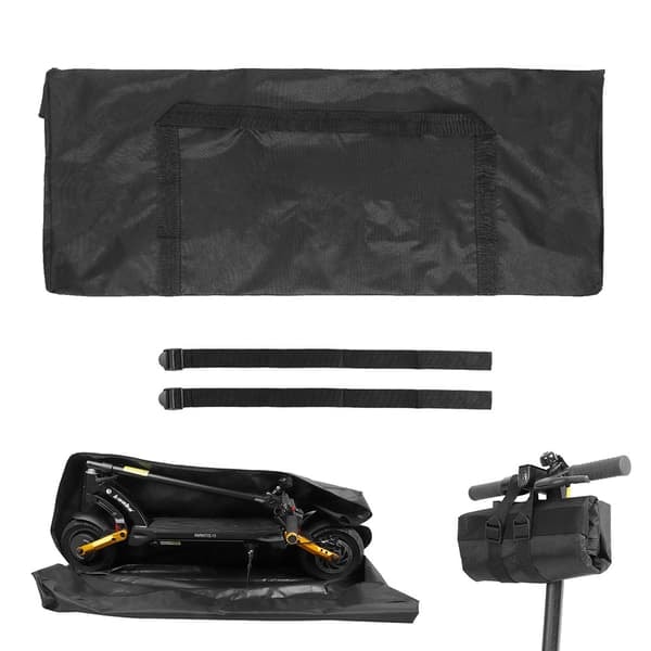TS-Romslig oppbevaringsveske for elektrisk sparkesykkel i slitesterk nylon og PVC