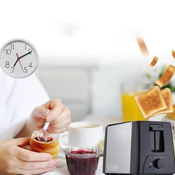 2-Slice Toaster Bh 002 Multifunctional Automatic Toaster Household Appliances Black