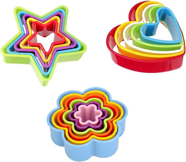 Färg-25 stk kakeformsett bakeform kakeformsett plast bakeform plast kakeform