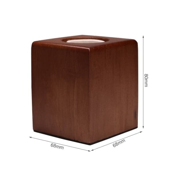 Moderne træbordlampe