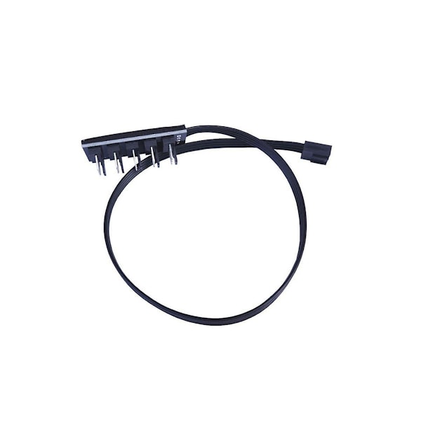 TS-40cm 1 till 5 4-pin Molex Tx4 Pwm Fläkt Cpu Hub Splitter PC Chassi Kylare Förlängningskabel Adapter