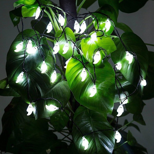 Halloween-valosarjat 3 metriä 20 LED:tä ulkotilojen Halloween-koristeluun