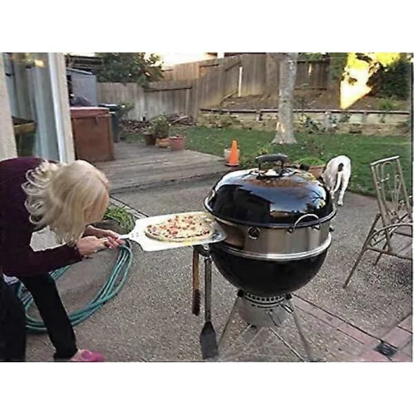 BBQ Grilltermometer, Erstatning for pizzovnstemperaturmåler i rustfritt stål for kullgrill, 52 mm
