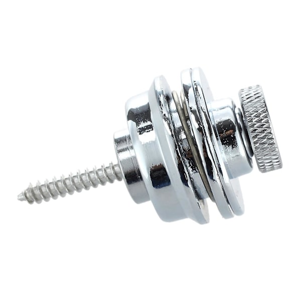 TS-Flat Head Krom Stroppelås For Elektrisk Gitar