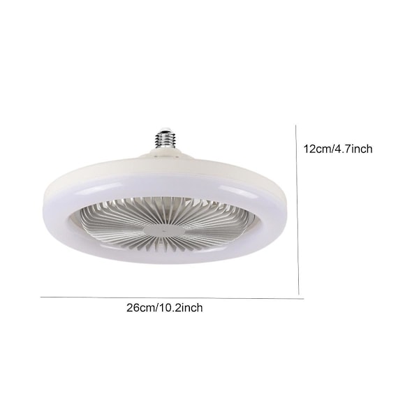 30W takvifte med integrerte lamper E27 fjernkontroll