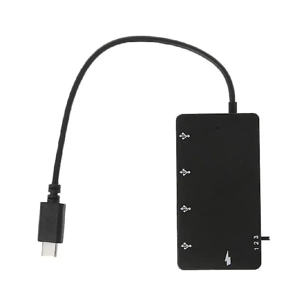 Sarja -usb Otg 4-porttinen Hub-lataussovitinkaapeli Ph:lle Suuri nopeus