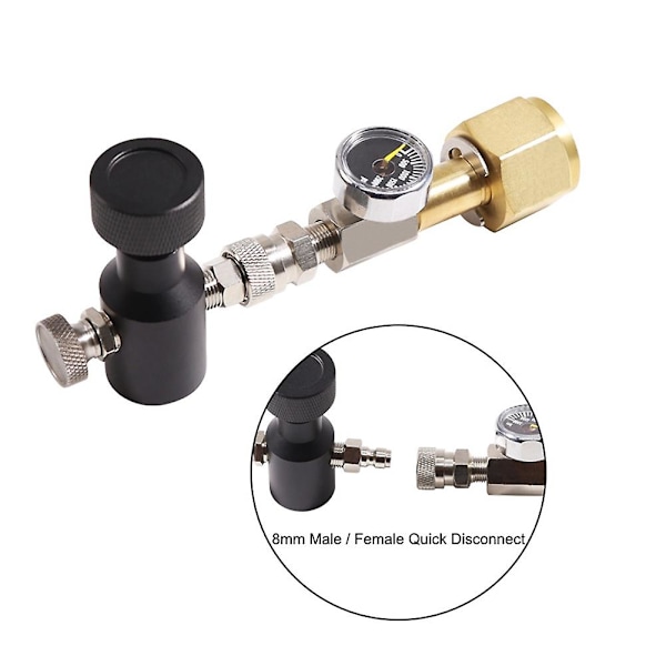 TS-Ny For Co2 Sylinder Tank Refyllingsadapter Adapter Fyllestasjon, cga320