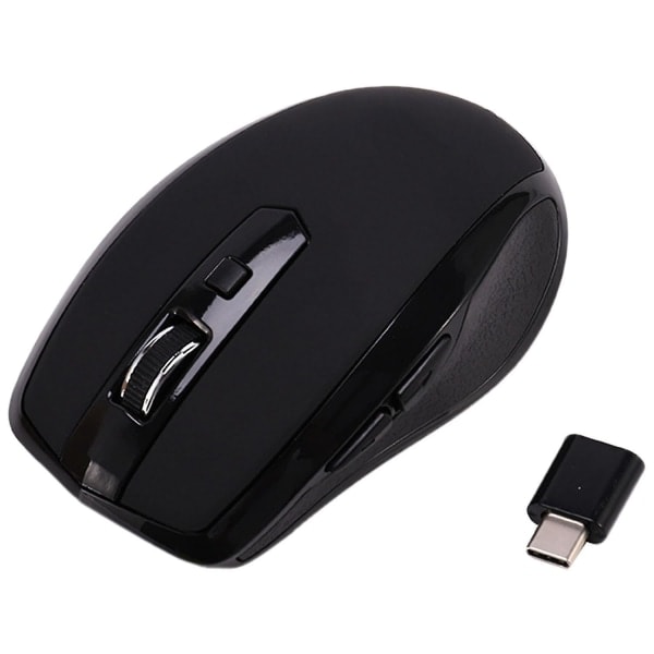 Langaton hiiri tyyppi-c 2,4 GHz, saatavana USB-C-vastaanottimella, musta-dt