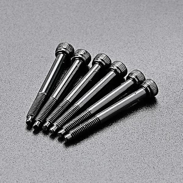 6 st Elgitarr Stränglås Skruvar Hållbar Metall Floyd Rose Låsskruv