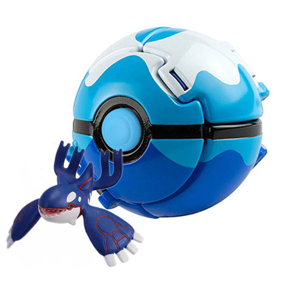 Flip Pet Exploderande Poké Ball Mini Dockor + Fångstbollar 17
