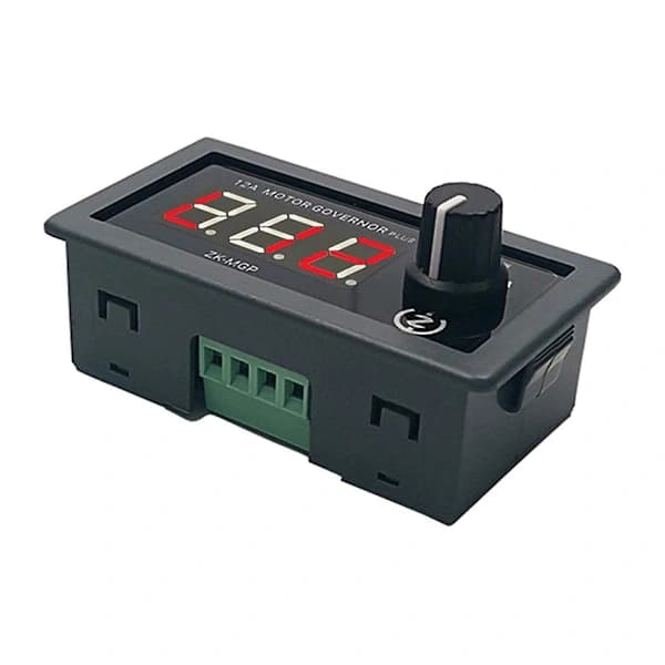 PWM-motorhastighetsregulator Justerbar hastighetskontroller DC 5V-30V 12A 360W Motorstyring med doble M