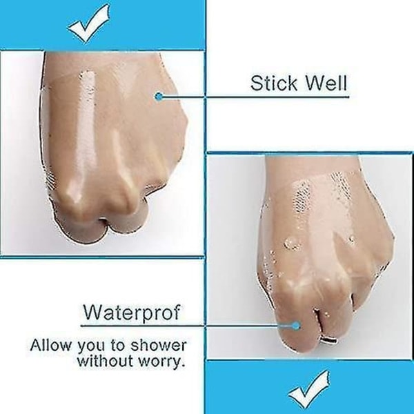 Tatueringsvård Vattentätt Självhäftande Bandage 2 MX 15 Cm, Hudläkning Skyddsbandage Transparent Stretch