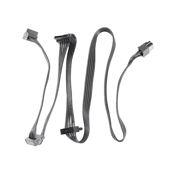 TS-Pcie 6 Pin Hane Till Sata 1 Till 4 Sata Hona Strömförsörjningssplitter För Modulär Rm650x Rm750x Strömförsörjning