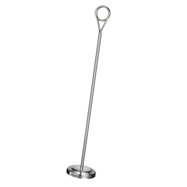 1/2/3/5 Rustfritt Bordsnummerholder Skiltstativ Fotostativ Silvery 40cm Silvery 40cm 1Set