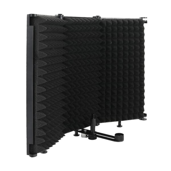 TS-Foldbar lydisolering til studiomikrofon - 3 paneler
