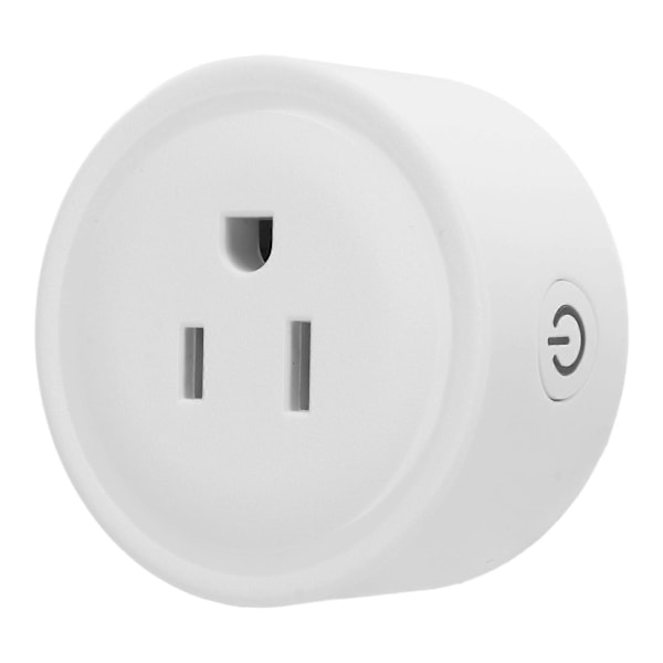 Mini Smart Plugg 10A WiFi Uttak Fjernkontroll Overbelastningsvern Timer for Hjem Kontor US-kontakt