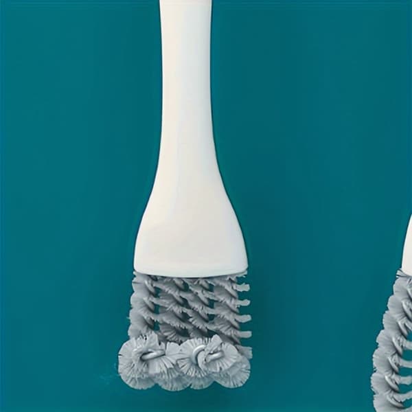 Multifunctional Stove Cleaning Brush for Kitchen Counters Outdoor Grills White