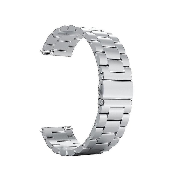 Metallband som är kompatibla med Huawei Watch Gt3 20/22 mm rostfritt armband Watch Loop Justerbart armband Smartwatch-rem Silver 22mm