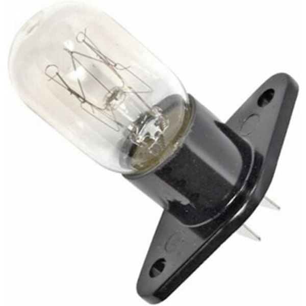 TS-Samsung Glödlampa och hållare för mikrovågsugn T170 20 W Kompatibel även med Daewoo Panasonic, Sharp och Sanyo