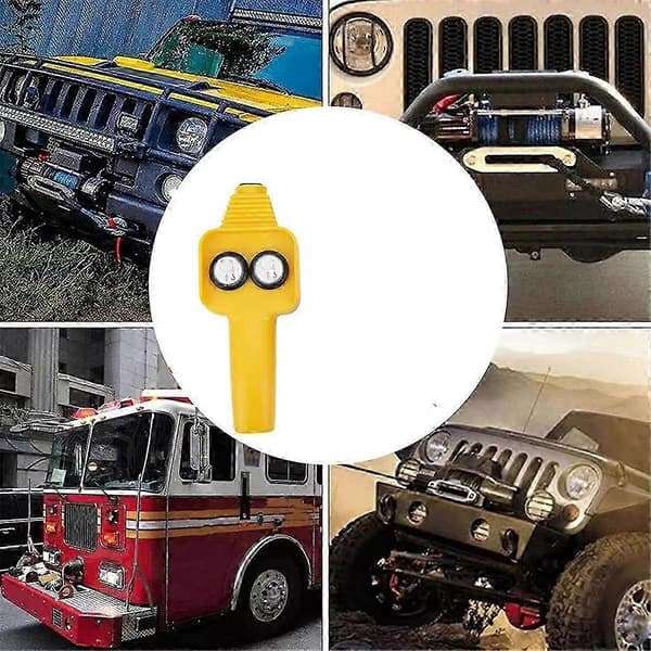 Electric Winch Control Handle 12V 24V Push Button Remote Control Handle Wired Winch Controller Winch Switch Crane Switch-Yvan