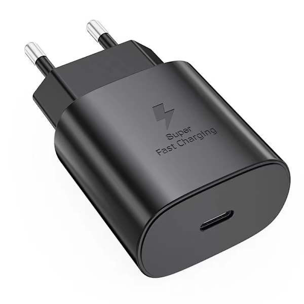 Samsung Pd25w Supersnabb Laddningskontakt S23 e Laddare S22 Vit 25W Set Huvud +1 M Kabel