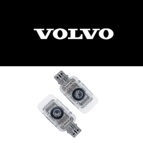 2st för Volvo Cars Polestar Volvo Non-fading Welcome Light Xc90 S60 S90 Xc60 Dörrljusprojektion style A