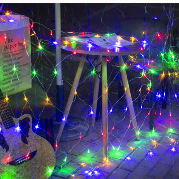 Net Lights Garden Mesh Lights 1.5*1.5m 96 Led Fairy Light Net Lights Warm White Net Lights for Holiday European