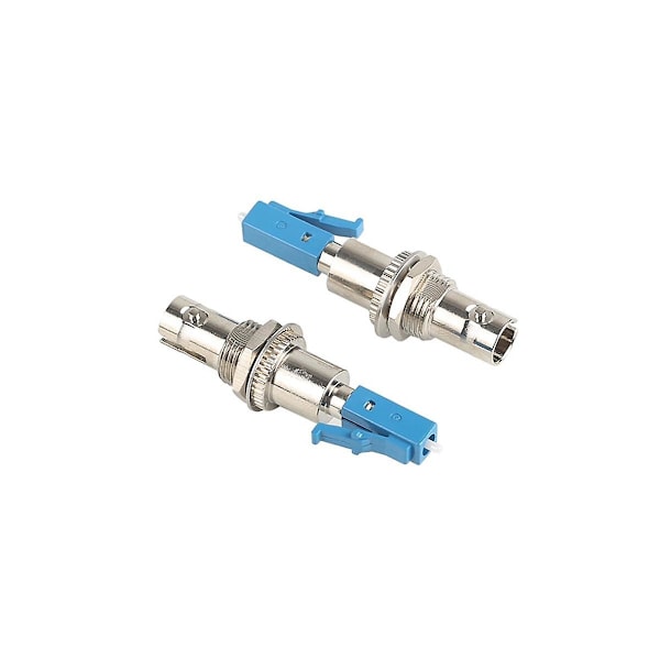 TS-St - Lc -sovitin, Single Mode 9/125um St/ Naaras - Lc/ Uros Hybrid Optinen Kuituadapteriliitin