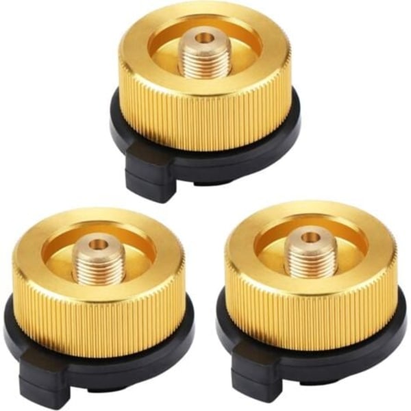 TS-3 stk. Kobling Gass Utendørs Komfyr, Gassflaske Adapter Camping Gass Adapter Konverteringshode Adapter Dyse Kobling Recha