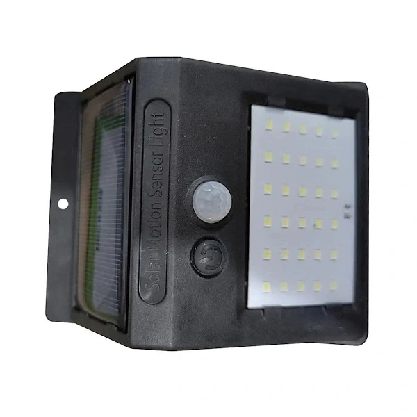 Solcellelamper for gjerde Ultralyse solcellelamper for utendørs bruk med 3 moduser