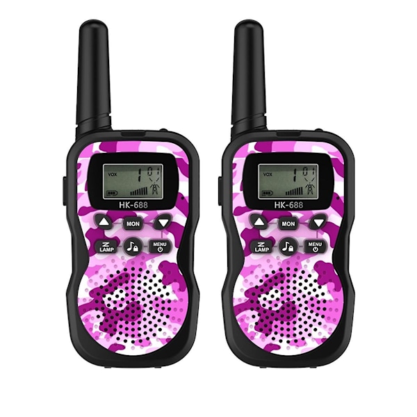 TS-Walkie Talkies Uppladdningsbara För Barn Lång Räckvidd, Julklapp Födelsedagspresent, Vandringsutrustning Camping Spel Leksaker