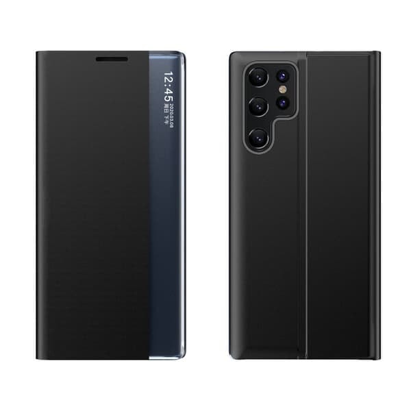 TS-Käännettävä suojakotelo Samsung Galaxy S24 Ultra - Musta