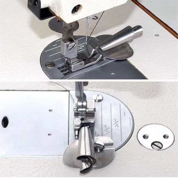 TS-6 stk. Syning Rullede Faldfod, 5mm-10mm 6 Størrelser Bred Rullet Trykfod Symaskine Trykfod F