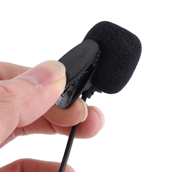 Professionell Lavalier Lapel Tie Clip Kondensatormikrofon 4-polig Mic för Bodypack 4-polig XLR