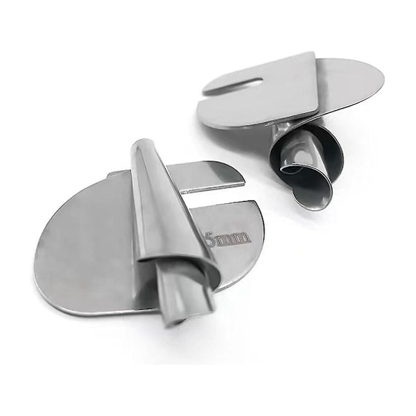 TS-6 stk. Syning Rullede Faldfod, 5mm-10mm 6 Størrelser Bred Rullet Trykfod Symaskine Trykfod F