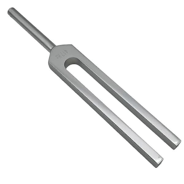 Stemmegaffel i aluminiumslegering, 417Hz stemmegaffel med silikonhammer, for testing av nervesystemet