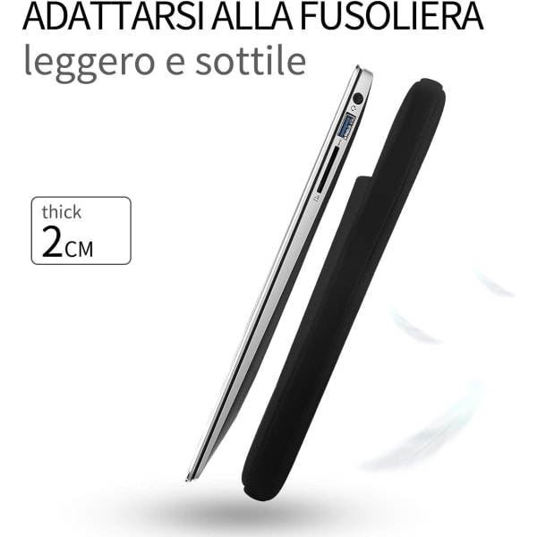 15,6 tums bärbar datorfodral, Vencase Bärbar PC-väska för Notebook