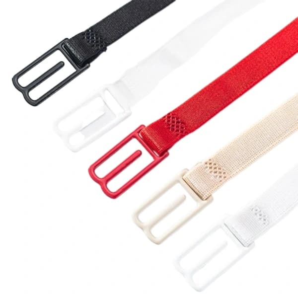Justerbare BH-stroppholdere 5-pakke Multicolor Multicolor