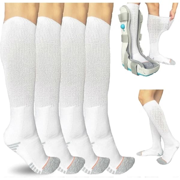 Højkvalitets helt nye vandrestøvlesokker Air Cam Walker Cast Socks 2 par