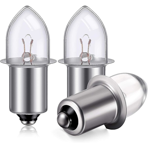 6-volt/ 4d-4,8-volt 0,75a Bajonetbas Krypton Pære Lommelygte Pærer (3 stk) [DB]