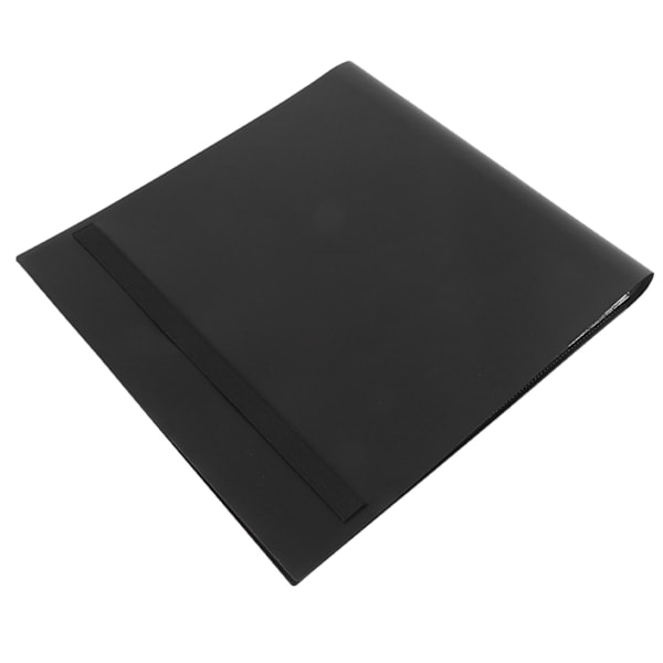 12 Lomme Spilkortsmappe Rummer 480 Kort Ripssikker Vandafvisende Støvbestandig Trading Album Display Holder Sort