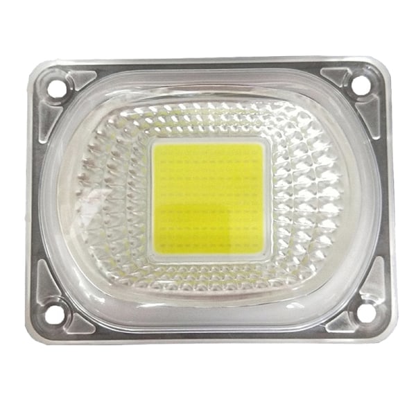1 Sett LED COB Chip Matrix med linsereflektor for 50W spotlight - Perfekt